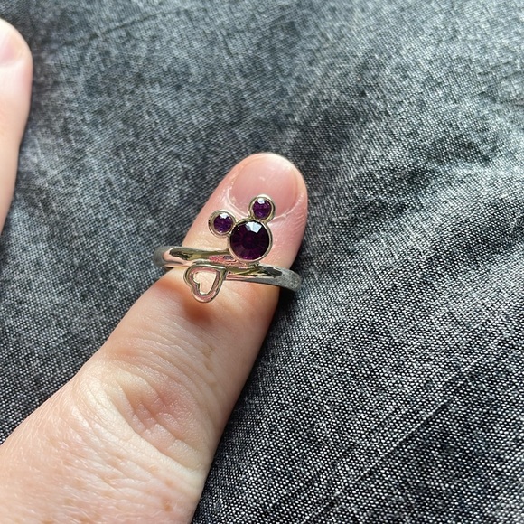 Vintage WDW Mickey Birthstone ring - Picture 1 of 2